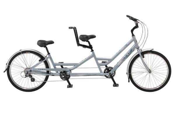 Brickell Tandem 7 is available for rent at Escape Tours and Rentals in Ottawa. Comfort and ease of use are the main focus for this tandem. This bike features low clearance entry which makes for exceptionally easy starting and stopping. It has perfect upper body positioning