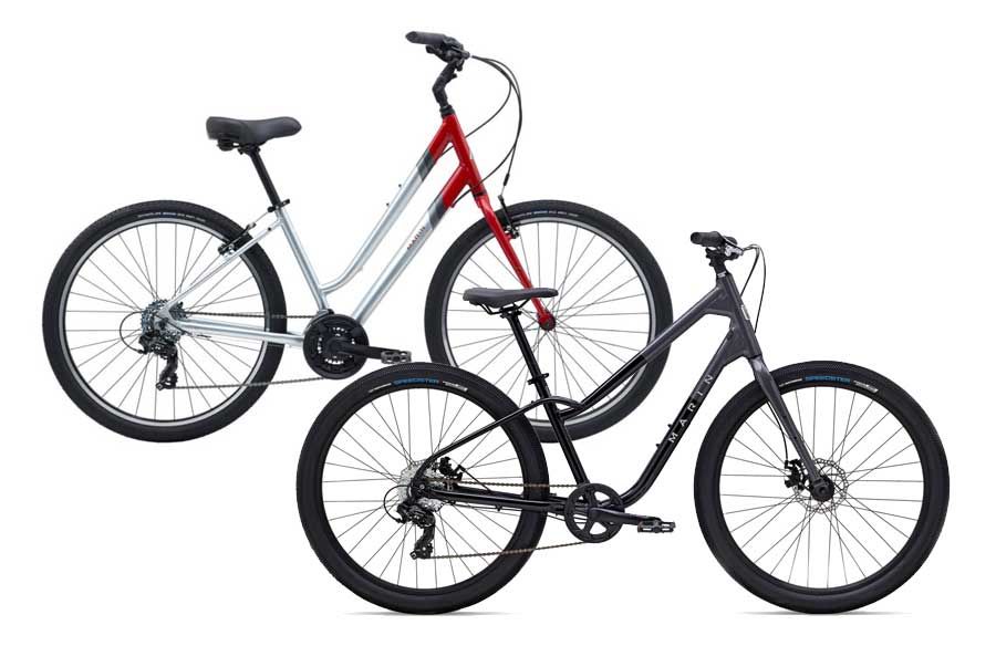 Comfort city bike rentals in all sizes are available daily at Escape Bicycle Tours and Rentals in Ottawa on Sparks St.