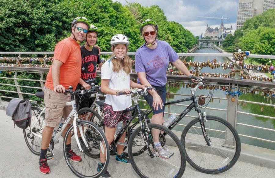 Buy an Escape gift card to redeem for Ottawa bike rentals including hybrid, road, mountain, electric bikes, & escooter on Sparks
