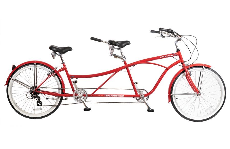 KHS Aero Duo Cruiser Tandem bike rental at Escape Tours Rentals on Sparks St., Ottawa. Rent a 2-person bike on Sparks St.