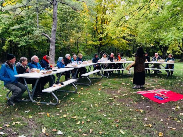 Indigenous Story Teller Ottawa- Bike riding in Gatineau Park