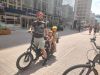 Cargo bike rental with 2 kids 
