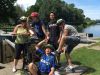 Tour guests are having fun at Rideau Canal locks during during best of Ottawa Neighbourhood and nature bike tour with Escape