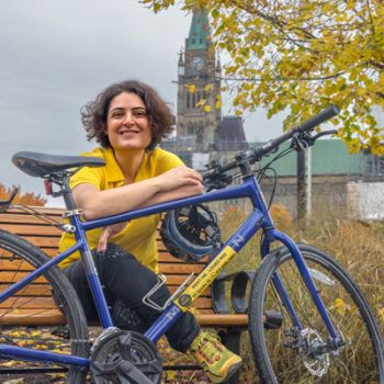 Maria Rasouli, Escape Founder tells her story and why she created Escape Bicycle Tours and Rentals in Ottawa