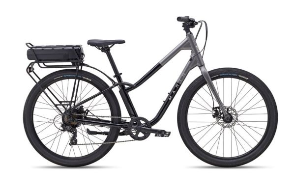 Rent an electric bike Marin Stinson E crossbar or join a bike tour with the Ebike in Ottawa
