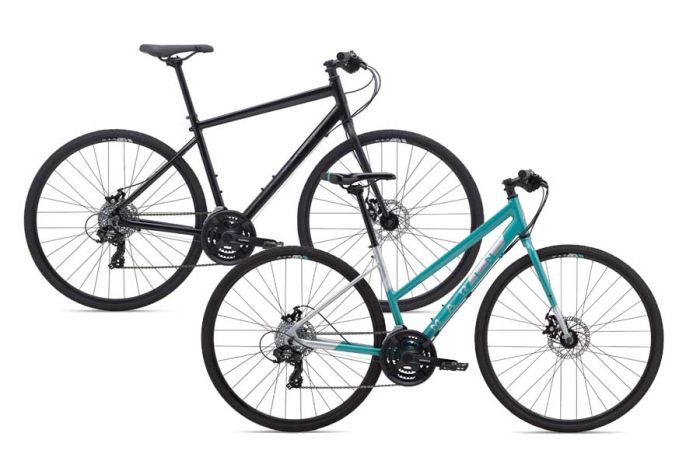 Hybrid Performance rental bike at Escape Tours Rentals on Sparks St., Ottawa. Ottawa bike rentals available daily